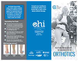 OHI International Patient Footcare Brochure